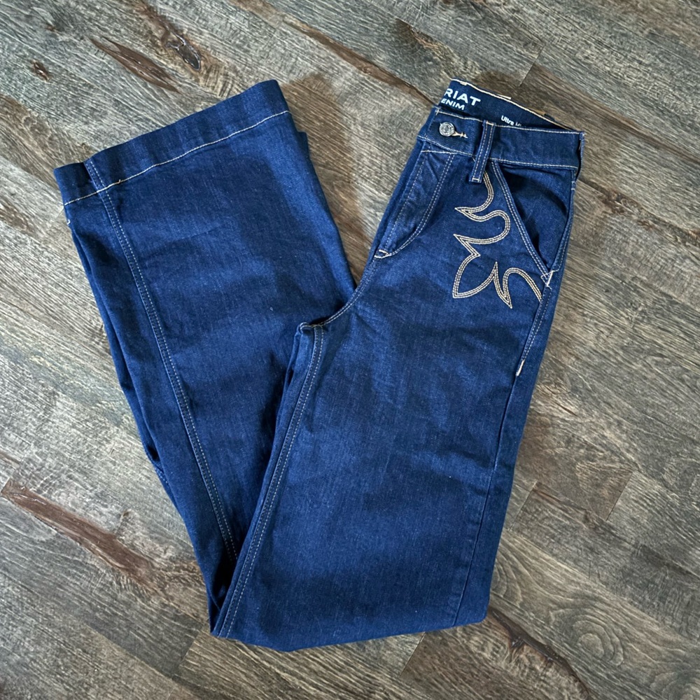 Ultra High Rise Western Wide Jean
